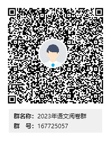 2023年语文阅卷群群二维码