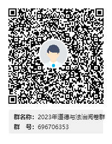 2023年道德与法治阅卷群群二维码